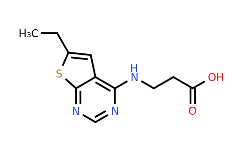 690702-08-0 | 3-({6-ethylthieno[2,3-d]pyrimidin-4-yl}amino)propanoic acid