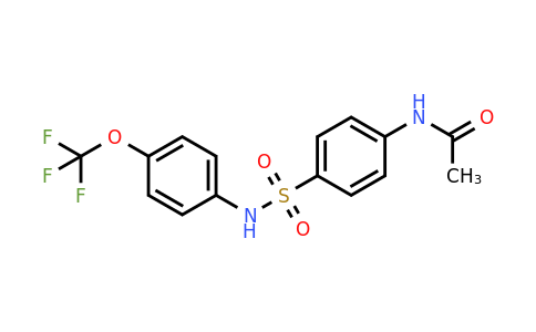 690987-83-8 | n-(4-(n-(4-(Trifluoromethoxy)phenyl)sulfamoyl)phenyl)acetamide