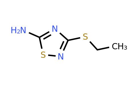6913-14-0 | 3-(Ethylsulfanyl)-1,2,4-thiadiazol-5-amine