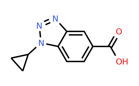 691363-13-0 | 1-Cyclopropyl-1,2,3-benzotriazole-5-carboxylic acid