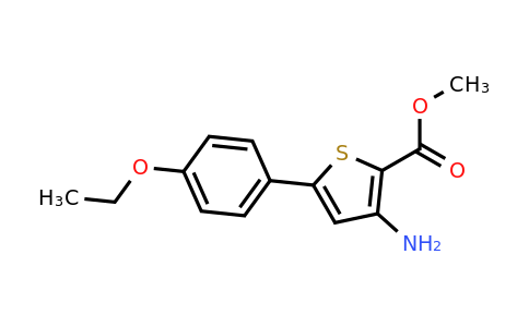 691393-97-2 | 3-Amino-5-(4-ethoxyphenyl)thiophene-2-carboxylic acid methyl ester
