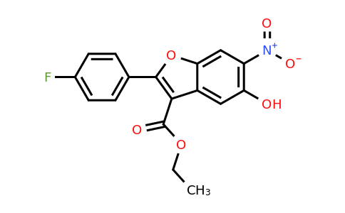691857-46-2 | Ethyl 2-(4-fluorophenyl)-5-hydroxy-6-nitrobenzofuran-3-carboxylate