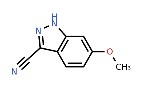 691900-59-1 | 6-Methoxy-1H-indazole-3-carbonitrile