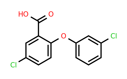 5-Chloro-2-(3-chlorophenoxy)benzoic acid