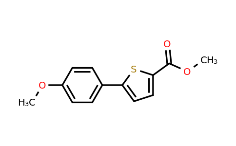 69202-21-7 | Methyl 5-(4-methoxyphenyl)thiophene-2-carboxylate