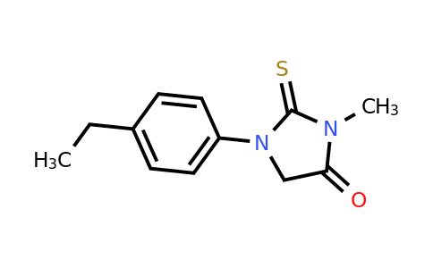 1-(4-Ethylphenyl)-3-methyl-2-thioxoimidazolidin-4-one