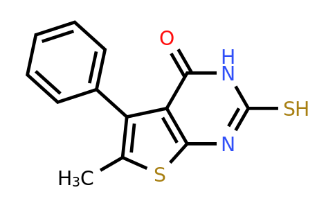 692764-75-3 | 6-Methyl-5-phenyl-2-sulfanyl-3h,4h-thieno[2,3-d]pyrimidin-4-one