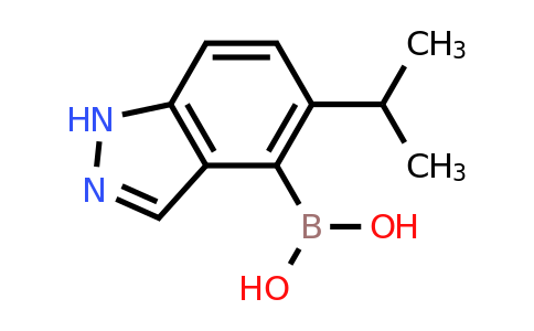 693285-67-5 | (5-Isopropyl-1H-indazol-4-yl)boronic acid