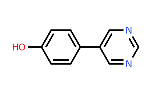 69491-51-6 | 4-(Pyrimidin-5-yl)phenol