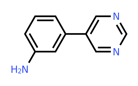 69491-59-4 | 3-(Pyrimidin-5-yl)aniline