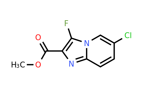 695202-42-7 | Methyl 6-chloro-3-fluoroimidazo[1,2-a]pyridine-2-carboxylate