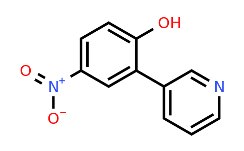 69571-26-2 | 4-Nitro-2-(pyridin-3-yl)phenol