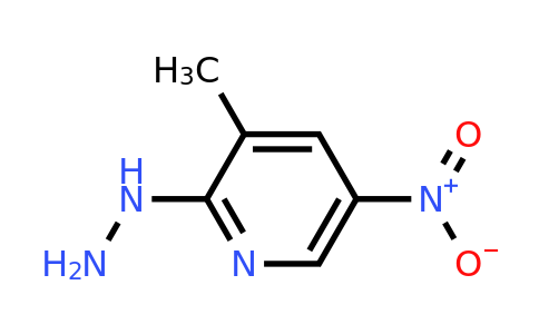 2-Hydrazinyl-3-methyl-5-nitropyridine