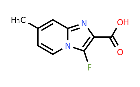 696632-07-2 | 3-Fluoro-7-methylimidazo[1,2-a]pyridine-2-carboxylic acid
