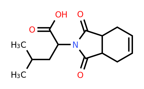 1,3,3a,4,7,7a-Hexahydro-α-(2-methylpropyl)-1,3-dioxo-2H-isoindole-2-acetic acid