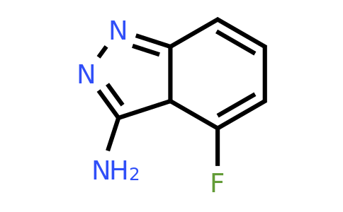 697230-91-4 | 4-Fluoro-3aH-indazol-3-amine