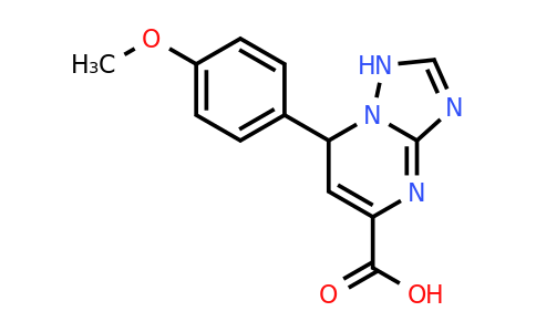 697297-65-7 | 7-(4-Methoxyphenyl)-1,7-dihydro-[1,2,4]triazolo[1,5-a]pyrimidine-5-carboxylic acid