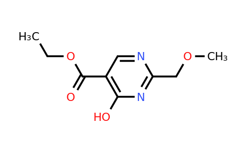 69731-52-8 | Ethyl 4-hydroxy-2-(methoxymethyl)pyrimidine-5-carboxylate