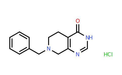 69981-00-6 | Pyrido[3,4-d]pyrimidin-4(3H)-one, 5,6,7,8-tetrahydro-7-(phenylmethyl)- (hydrochloride)