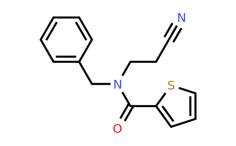 700347-75-7 | N-benzyl-N-(2-cyanoethyl)thiophene-2-carboxamide