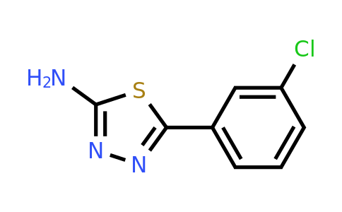 70057-67-9 | 5-(3-Chlorophenyl)-1,3,4-thiadiazol-2-amine