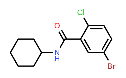 701260-15-3 | Cyclohexyl-5-bromo-2-chlorobenzamide