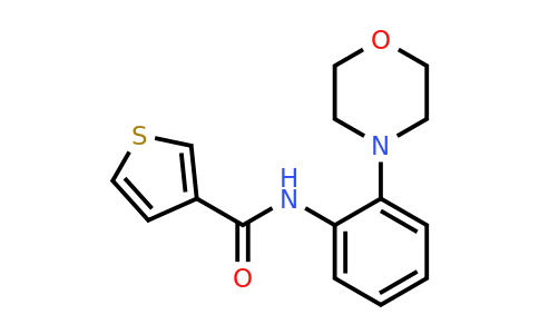 701908-80-7 | n-(2-Morpholinophenyl)thiophene-3-carboxamide