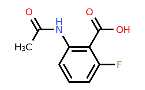 2-Acetamido-6-fluorobenzoic acid
