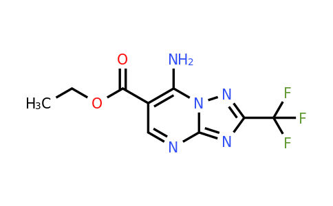 704877-28-1 | Ethyl 7-amino-2-(trifluoromethyl)-[1,2,4]triazolo[1,5-a]pyrimidine-6-carboxylate