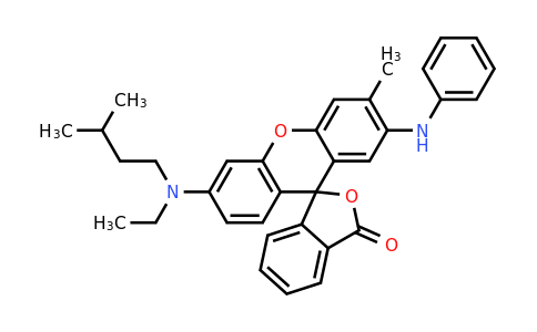 70516-41-5 | 6'-(Ethyl(isopentyl)amino)-3'-methyl-2'-(phenylamino)-3H-spiro[isobenzofuran-1,9'-xanthen]-3-one