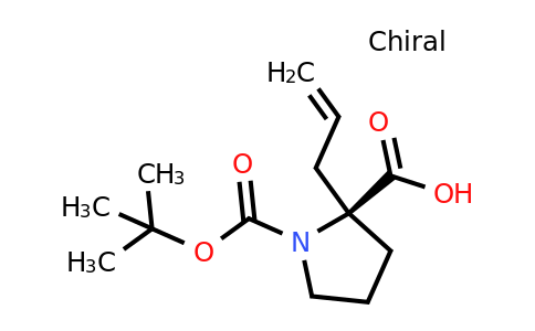 (S)-2-Allyl-1-(tert-butoxycarbonyl)pyrrolidine-2-carboxylic acid