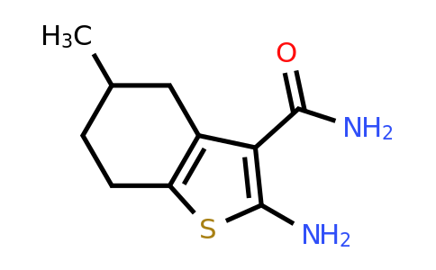 70733-09-4 | 2-Amino-5-methyl-4,5,6,7-tetrahydro-1-benzothiophene-3-carboxamide