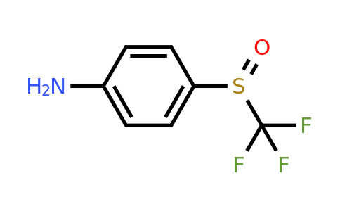 708-67-8 | 4-((Trifluoromethyl)sulfinyl)aniline