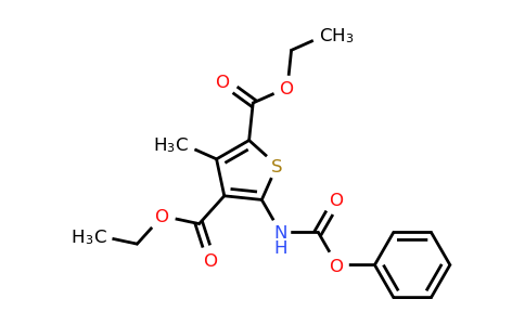 709021-08-9 | 2,4-Diethyl 3-methyl-5-[(phenoxycarbonyl)amino]thiophene-2,4-dicarboxylate