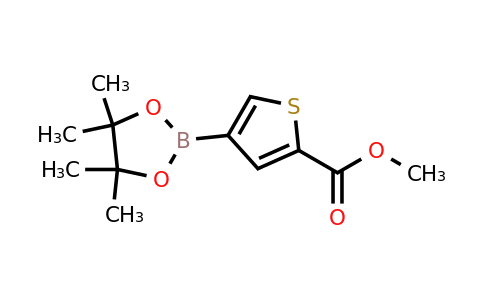 709648-80-6 | Methyl 4-(4,4,5,5-tetramethyl-1,3,2-dioxaborolan-2-yl)thiophene-2-carboxylate
