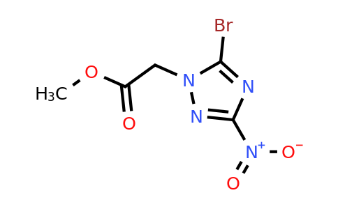 Methyl 2-(5-bromo-3-nitro-1H-1,2,4-triazol-1-yl)acetate