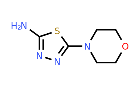 71125-44-5 | 5-Morpholino-1,3,4-thiadiazol-2-amine