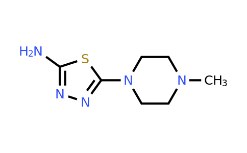 71125-50-3 | 5-(4-Methylpiperazin-1-yl)-1,3,4-thiadiazol-2-amine