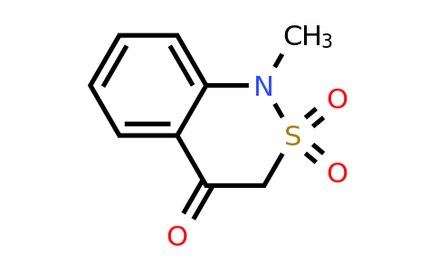 7117-31-9 | 2,2-Dioxo-1-methyl-2,1-benzothiazin-4(3h)-one