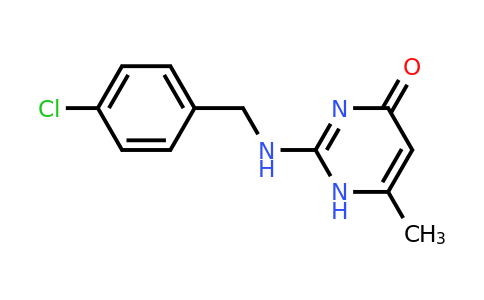 714214-12-7 | 2-{[(4-chlorophenyl)methyl]amino}-6-methyl-3,4-dihydropyrimidin-4-one