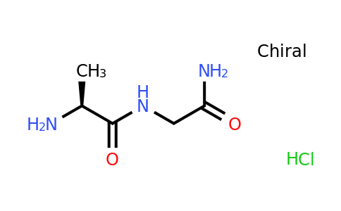 (S)-2-amino-N-(2-amino-2-oxoethyl)propanamide hydrochloride