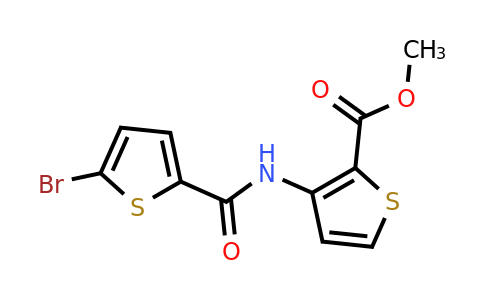 717866-86-9 | Methyl 3-(5-bromothiophene-2-carboxamido)thiophene-2-carboxylate