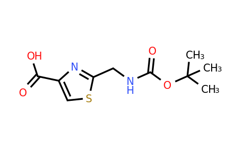 71904-80-8 | 2-({[(tert-butoxy)carbonyl]amino}methyl)-1,3-thiazole-4-carboxylic acid