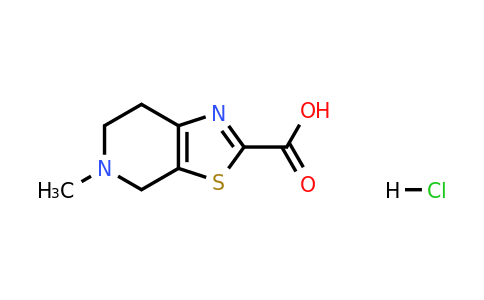 720720-96-7 | 5-Methyl-4,5,6,7-tetrahydrothiazolo[5,4-c]pyridine-2-carboxylic acid hydrochloride