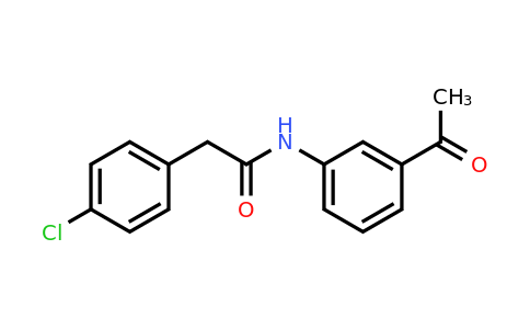 72116-70-2 | N-(3-acetylphenyl)-2-(4-chlorophenyl)acetamide