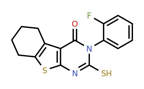 721418-45-7 | 3-(2-Fluorophenyl)-2,3,5,6,7,8-hexahydro-2-thioxo[1]benzothieno[2,3-d]pyrimidin-4(1H)-one