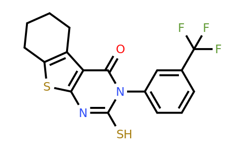 721426-49-9 | 2,3,5,6,7,8-Hexahydro-2-thioxo-3-[3-(trifluoromethyl)phenyl][1]benzothieno[2,3-d]pyrimidin-4(1H)-one