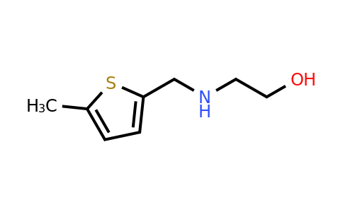 721958-87-8 | 2-(((5-Methylthiophen-2-yl)methyl)amino)ethan-1-ol