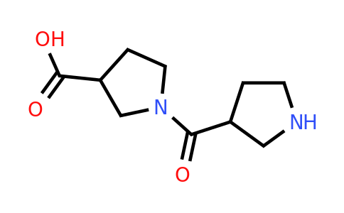 1-(Pyrrolidine-3-carbonyl)pyrrolidine-3-carboxylic acid