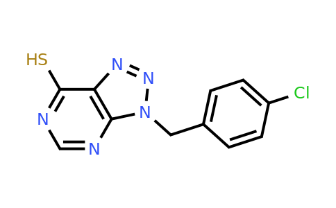 722456-34-0 | 3-(4-Chlorobenzyl)-3H-[1,2,3]triazolo[4,5-d]pyrimidine-7-thiol